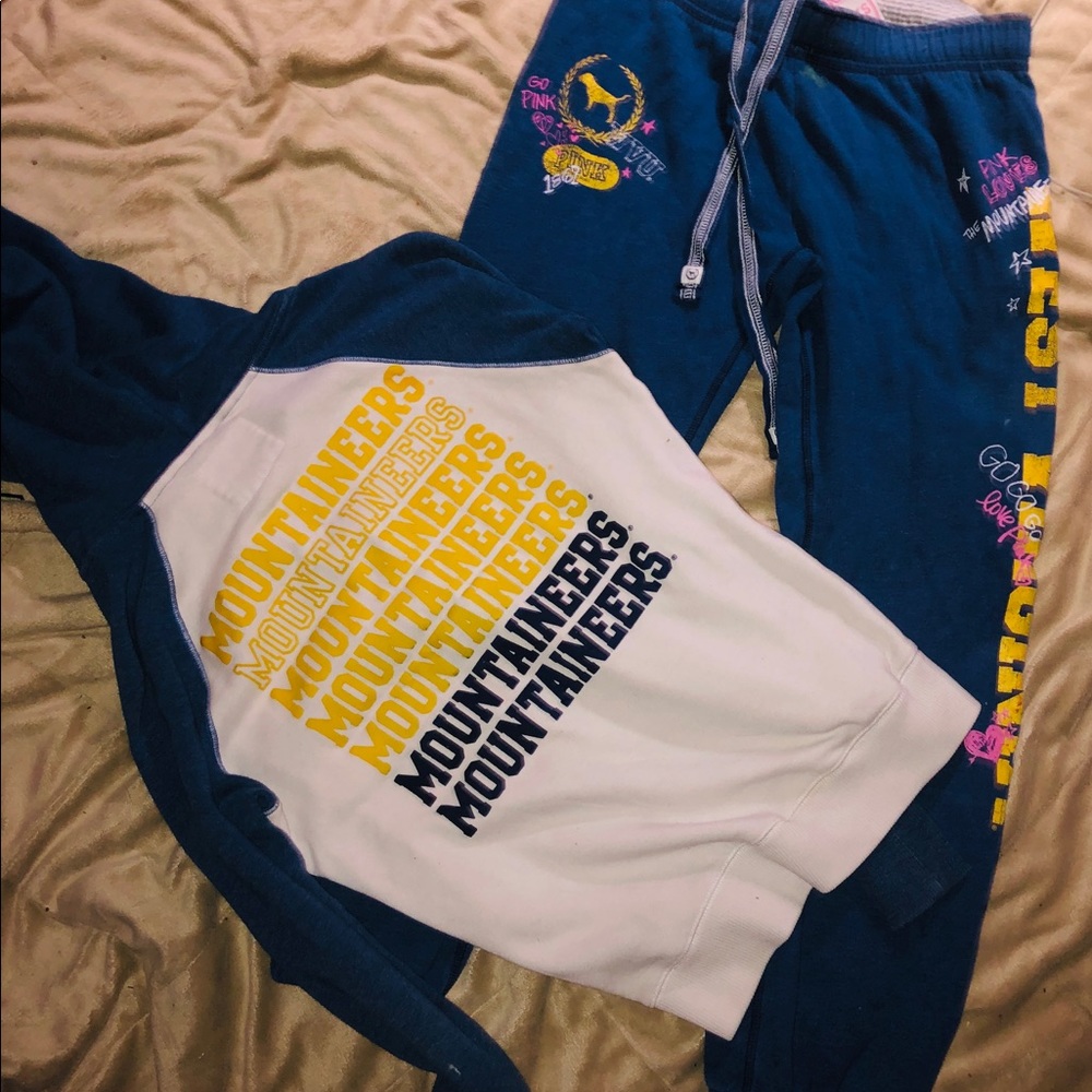 WVU Pink Set